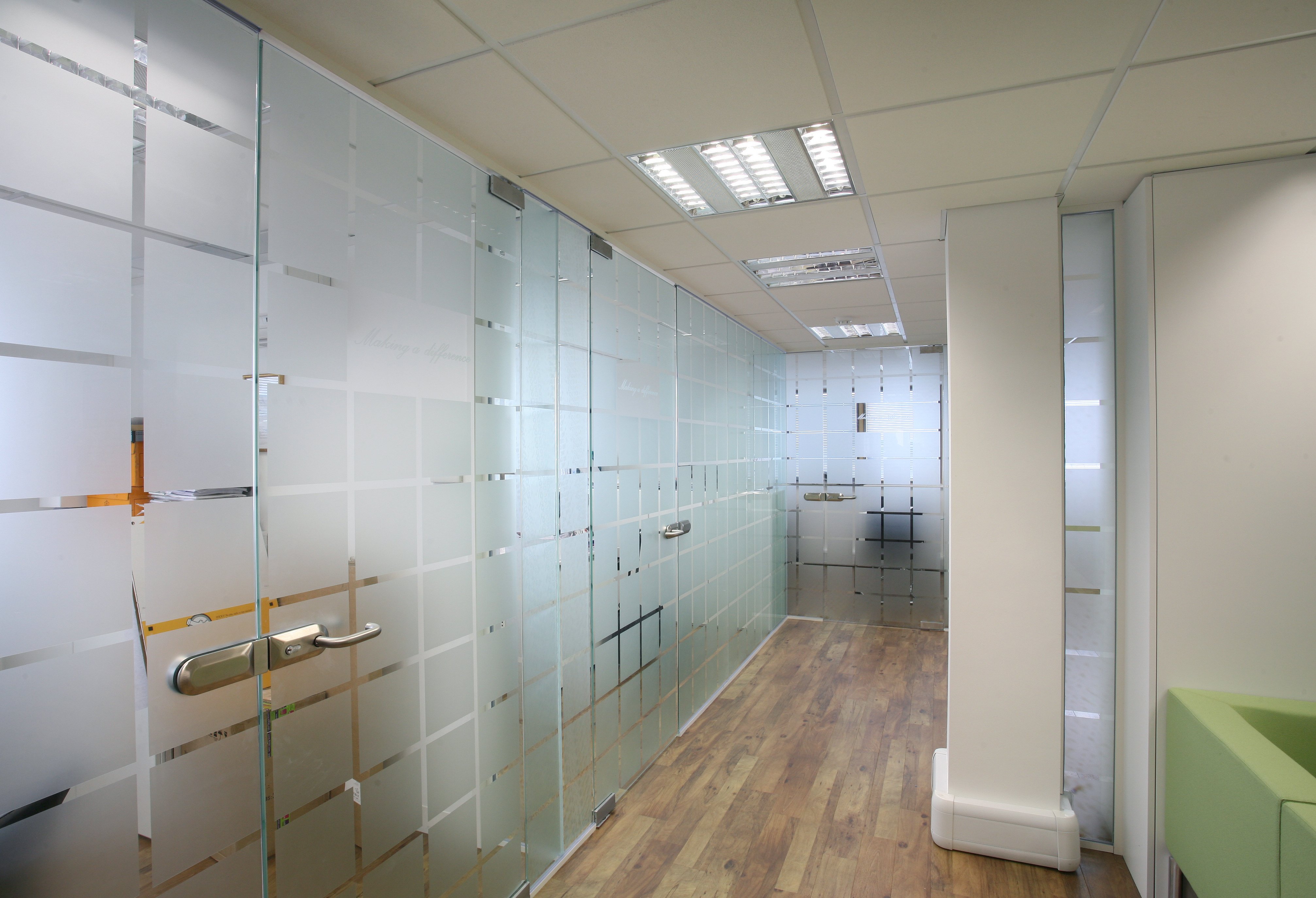 Wimbledon commercial office refurbishment, open working area