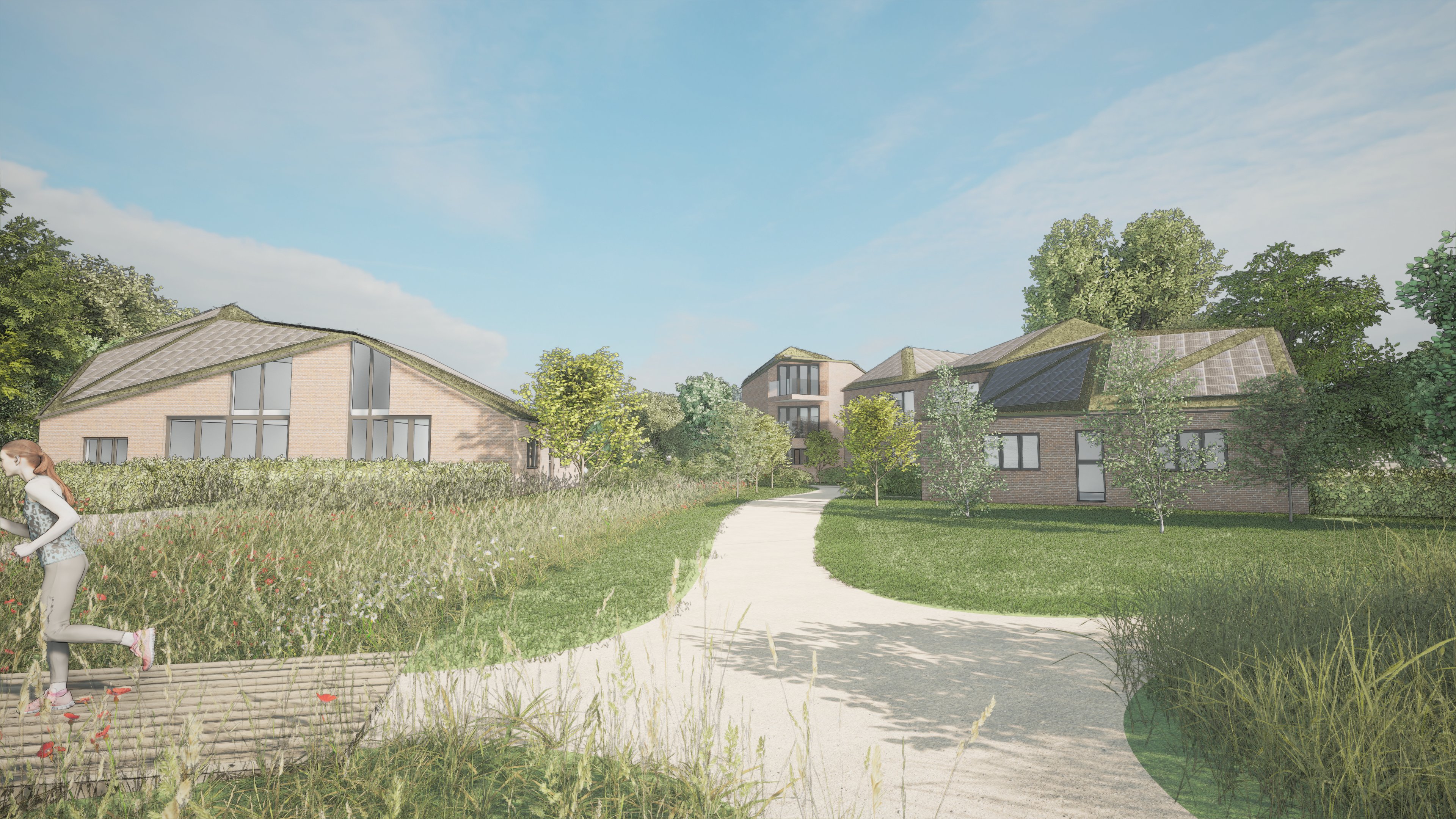 Residential development scheme in Woking, Surrey