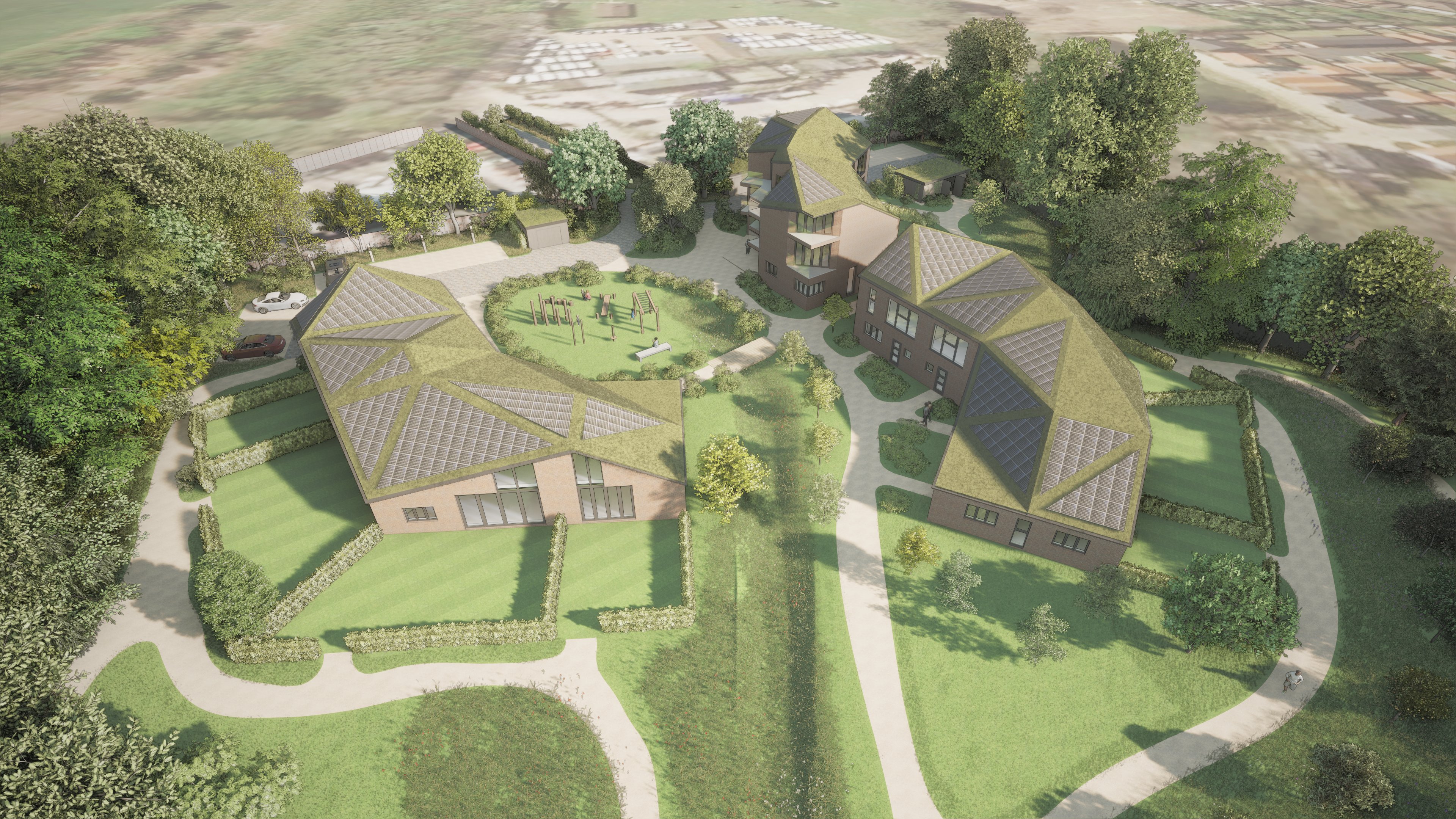 Woking residential development housing detail